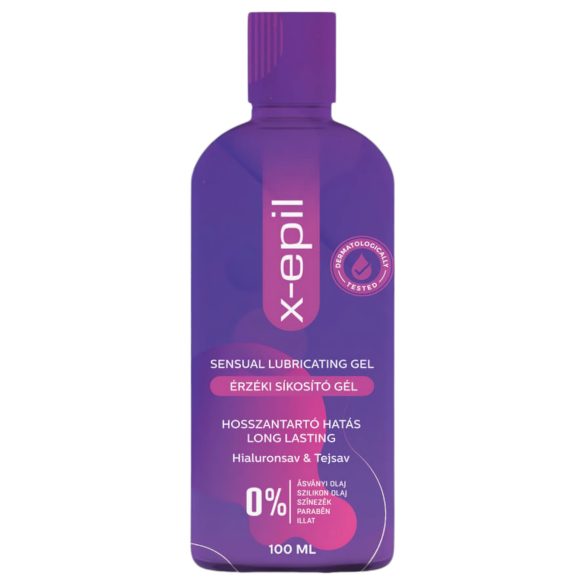 X-Epil - Gel lubrifiant intime - Sensation agréable - 100ml