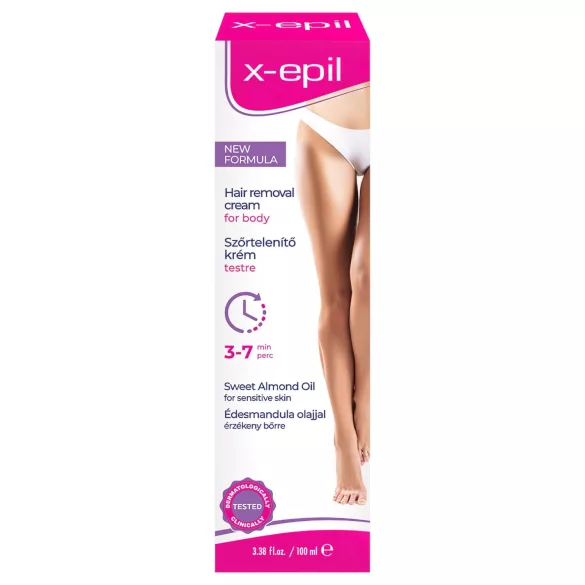 X-Epil - crème dépilatoire - peau lisse - 100ml