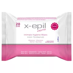 X-Epil Intimo - lingettes intimes - paquet de 20