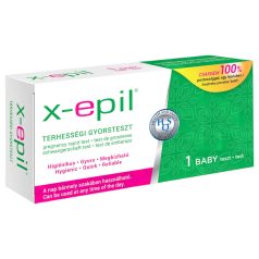 X-Epil - test de grossesse rapide bandelette - 1 pièce