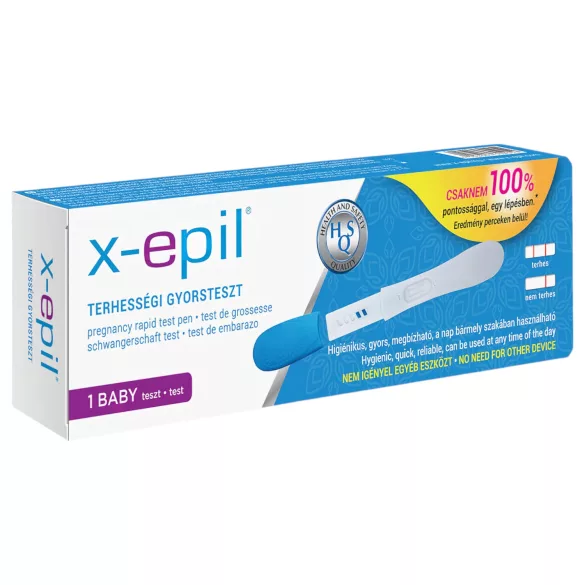 X-Epil - test de grossesse rapide stylo - 1 pièce