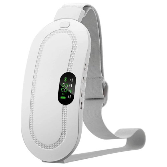 EMS - ceinture de massage menstruel rechargeable - blanc