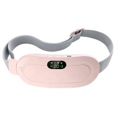 EMS - ceinture de massage menstruel rechargeable - rose