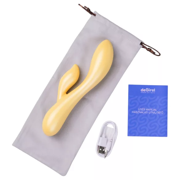 Desirel Goutte de Désir - vibromasseur intelligent à bras clitoridien (jaune)