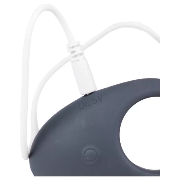 Desirel Halo - anneau pénien vibrant connecté - silicone noir