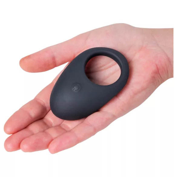 Desirel Halo - anneau pénien vibrant connecté - silicone noir