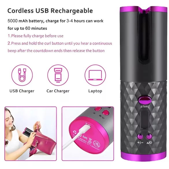 CAC - Coffret boucleur sans fil (gris-rose)
