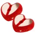 Mrow - pince seins vibrant connecté - silicone - lot de 2