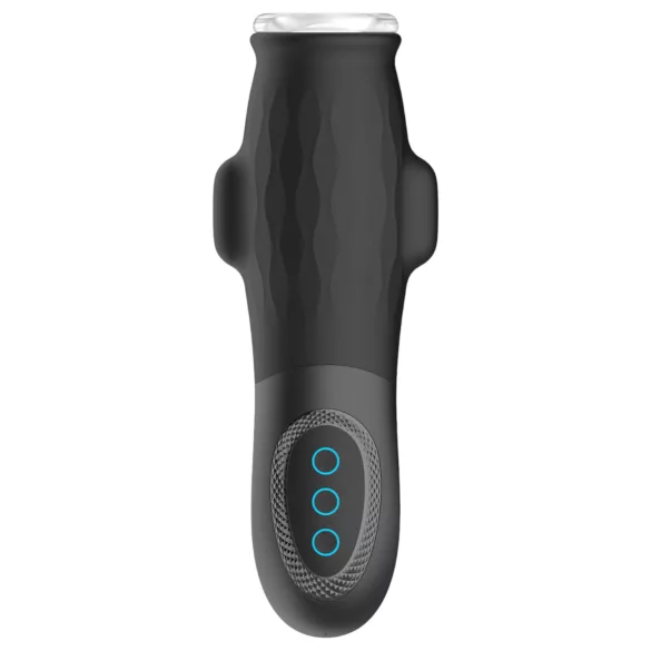 Lonely Anne - masturbateur vibrant et suçant rechargeable - noir