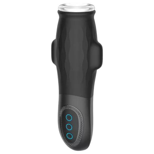 Lonely Anne - masturbateur vibrant et suçant rechargeable - noir