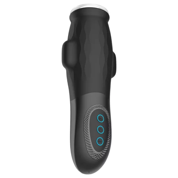 Lonely Anne - masturbateur vibrant et suçant rechargeable - noir