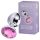 Plug anal Jewel Rose L (argent-rose)