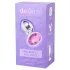Desirel - plug anal - bijou rose L - argent/rose