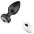 Vibrateur anal Desirel Easy Obsidian rechargeable noir
