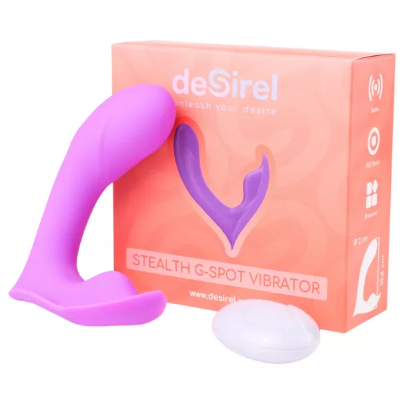 Desirel Insider - Vibromasseur point G et prostate - silicone violet
