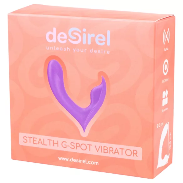 Desirel Insider - Vibromasseur point G et prostate - silicone violet