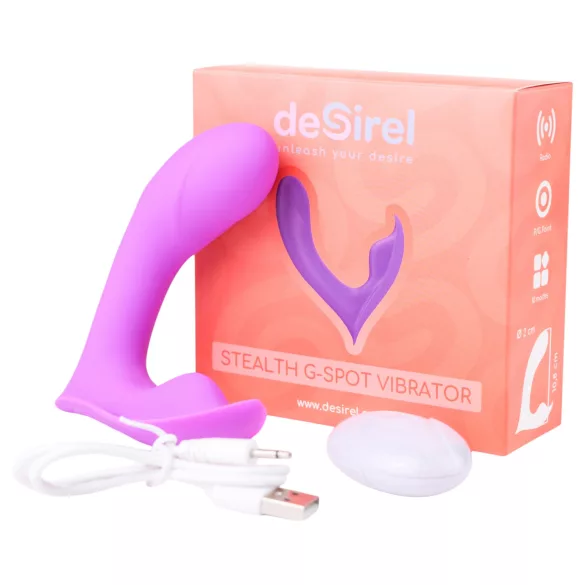 Desirel Insider - Vibromasseur point G et prostate - silicone violet