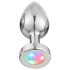 Desirel GlowPlug - Plug anal lumineux petit (argent)
