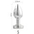 Desirel GlowPlug - Plug anal lumineux petit (argent)