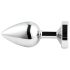 Desirel GlowPlug - Plug anal lumineux petit (argent)