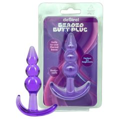 Desirel - plug anal boule - silicone violet