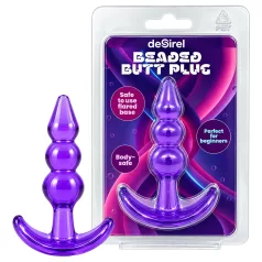 Desirel - plug anal boule - silicone violet