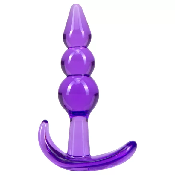 Desirel - plug anal boule - silicone violet