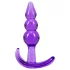 Desirel - plug anal boule - silicone violet