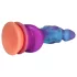 OgazR - gode lumineux dragon - 22cm - silicone violet rose
