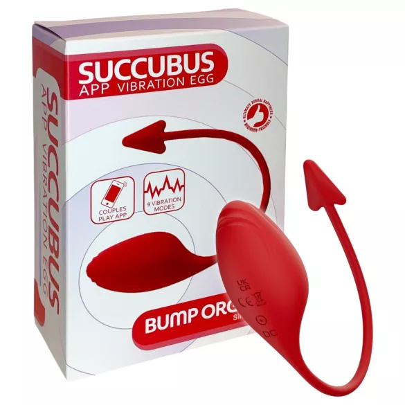 Funny Me - Œuf vibrant contrôlé par application (rouge)