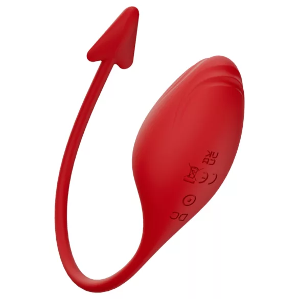 Funny Me - Œuf vibrant contrôlé par application (rouge)