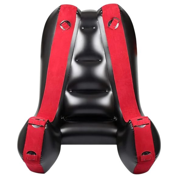 Oreiller Magique - Canapé gonflable pour positions intimes (rouge)