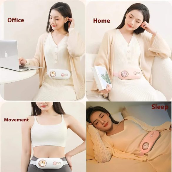 HappyPet Comfort - Ceinture de massage menstruelle - blanc