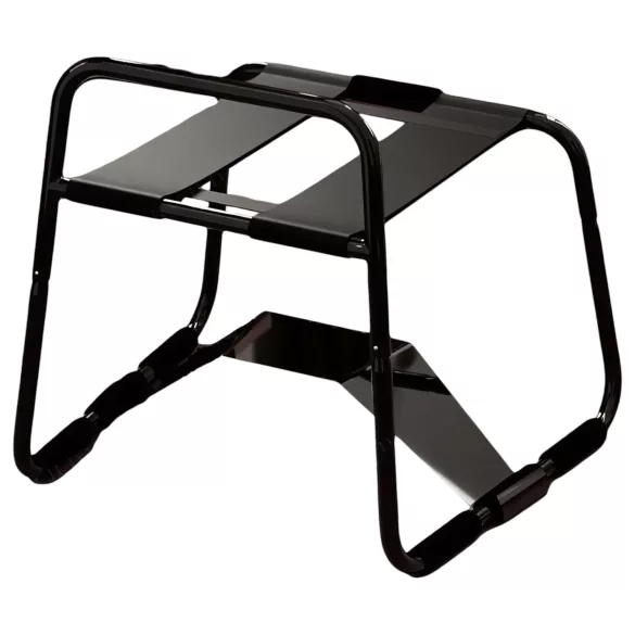Coussin magique Desiel - Chaise sexuelle avec support pour godemichet (noir)