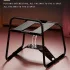 Coussin magique Desiel - Chaise sexuelle avec support pour godemichet (noir)