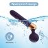 Vibrateur masseur courbé sans fil (noir)