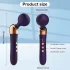Vibromasseur incurvé rechargeable (noir)