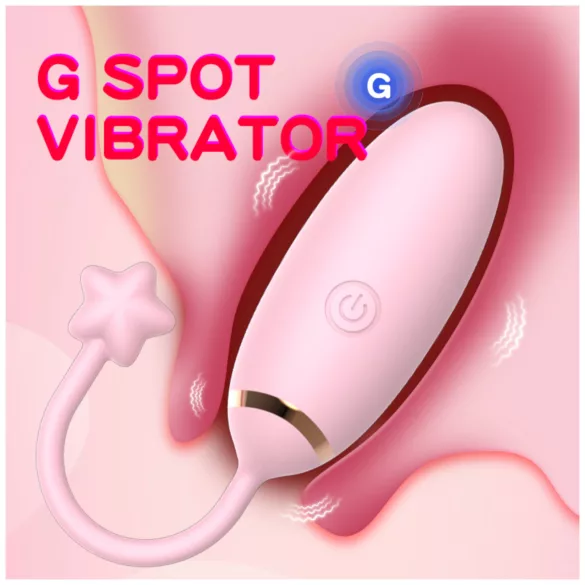 Funny Me - œuf vibrant portable contrôlé par application (rose)
