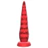 Monster Fuck - gode ventouse tentacule octopus vibromasseur télécommande rouge