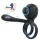 Biu-Biu - anneau pénien et vibromasseur couple - silicone noir