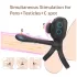 Biu-Biu - anneau pénien et vibromasseur couple - silicone noir