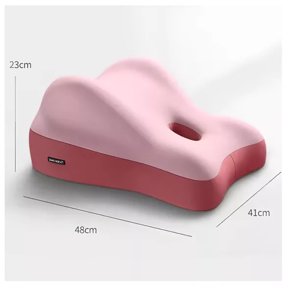 Coussin magique Desirel - Oreiller en mousse à mémoire de forme avec support pour godemichet (rose)