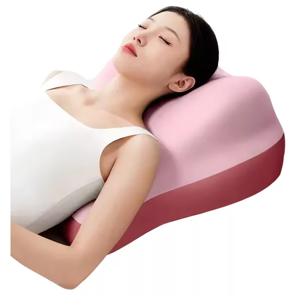 Coussin magique Desirel - Oreiller en mousse à mémoire de forme avec support pour godemichet (rose)
