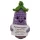 Positif aubergine - chaussette pénis tricotée - violet