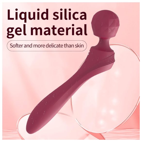 Lonely - vibromasseur courbé - stimulateur point G - silicone rouge