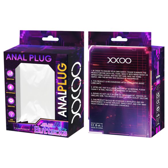 Lonely - vibromasseur prostatique à tête rotative avec anneau pénien (noir)