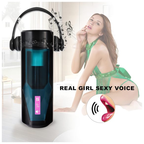 Lonely - masturbateur automatique vibrant - noir