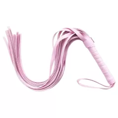 Sunfo - fouet en simili cuir - rose
