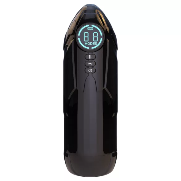Mroow - masturbateur automatique extensible et vibrant (noir)