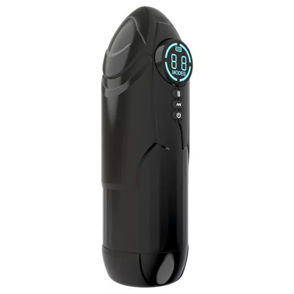 Mroow - masturbateur automatique extensible et vibrant (noir)